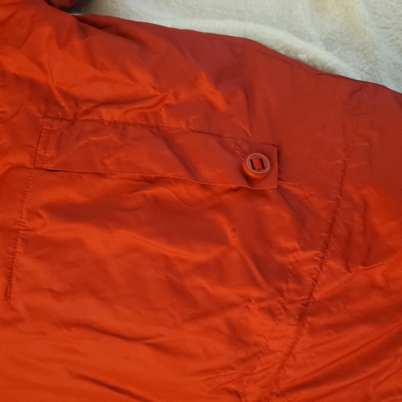 Vintage GAP Women's Red Fleece Lined Anorak Pullover Jacket sz Medium - Picture 4 of 16